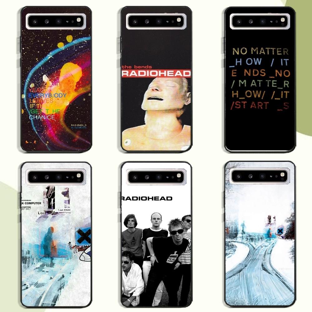 R-Radiohead-S Band Phone Case For Samsung Galaxy A52 A12 A51 S21 Edge S22ULTRA S23 S24 S20LITE Plus Ultra Black Cover