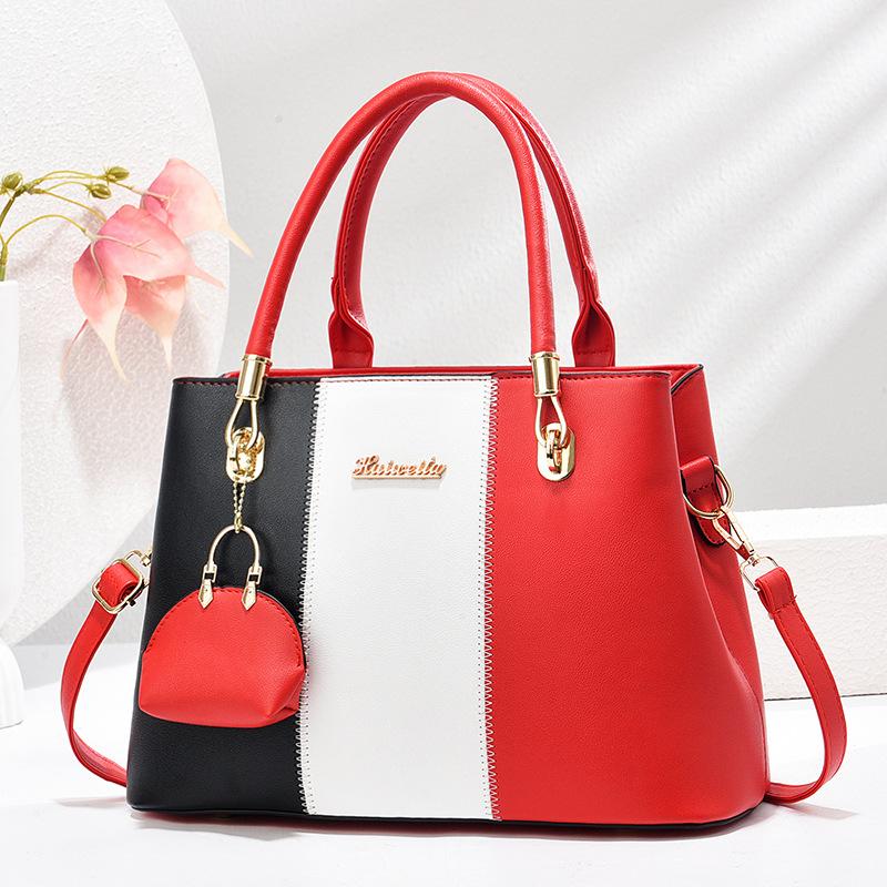 

Handbag, New Bag, Hanging Decoration, Crossbody Bag, Women s Bag 30*13*22 малиновий