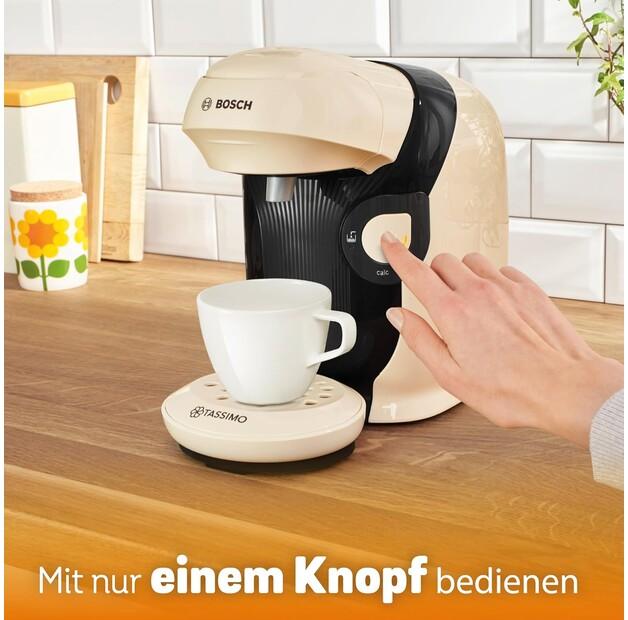 Капсульная кофемашина Bosch TAS117E Tassimo Style friendly cream