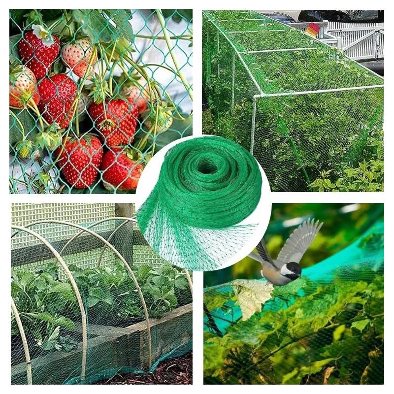 Bird Garden Netting Net Doesnt Tie And Reusable Fencing Protect Fruit Vegetables From Birds Deer