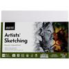 Brustro Artists Sketching Paper | 110 Gsm, A4 Size, Pack Of 40 Sheets | Medium Surface, Natural Grain, Chlorine Free, Id