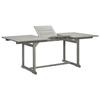 VidaXL Garden Dining Table (150-200)x100x75cm Solid Acacia Wood