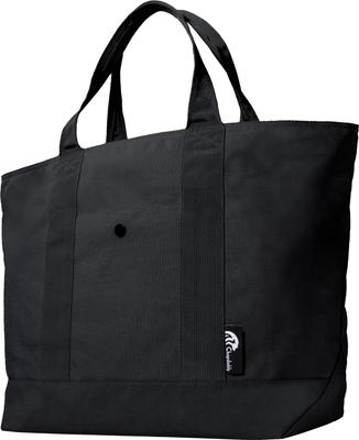 Tote Bag for Large Lightly Nylon Fabric Men, Capacity, Self-supporting, Wear-resistant, Water-repellent (black)