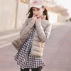 Winter new light down jacket women's short light fashion slim fit large size compressed white duck down clothes