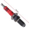 10PCS Motorcycle Spark Plugs D8TJC Multi-angle Ignition Red Head for CG 125cc 150cc 200cc 250cc Platinum Nozzles Spark Plugs