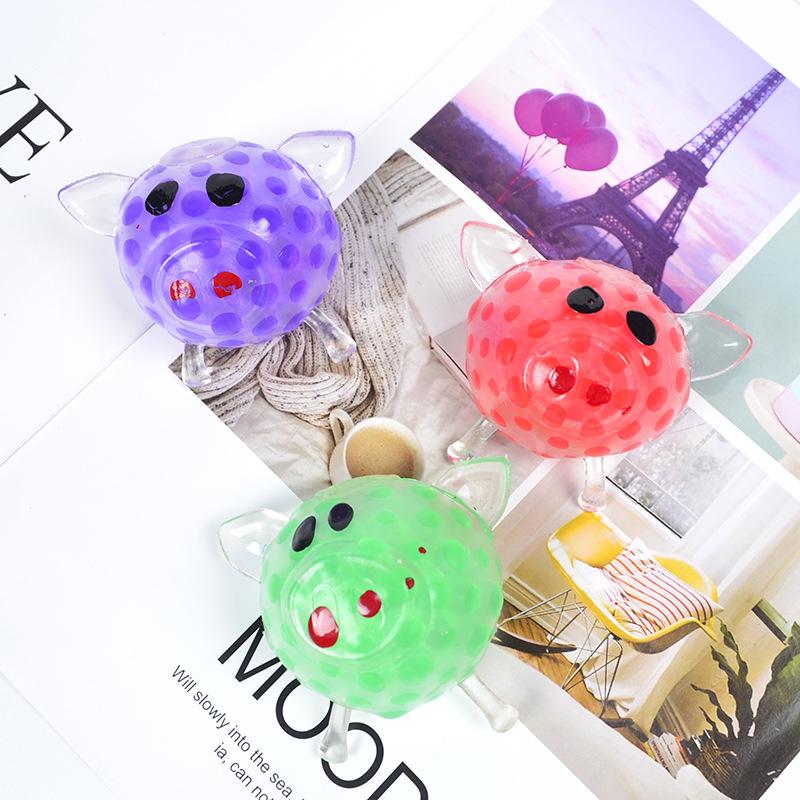 Vent Dinosaur Grape Ball Squeeze Layer Under Pinch Le Creative Water Ball Decompression Decompression Ball Vent Ball Decompression Artifact