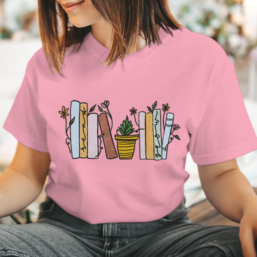 Women Clothes WGTD Fashion Lady Short Sleeve Print Tops O-neck Tees Female Summer Tshirt Graphic T-Shirt