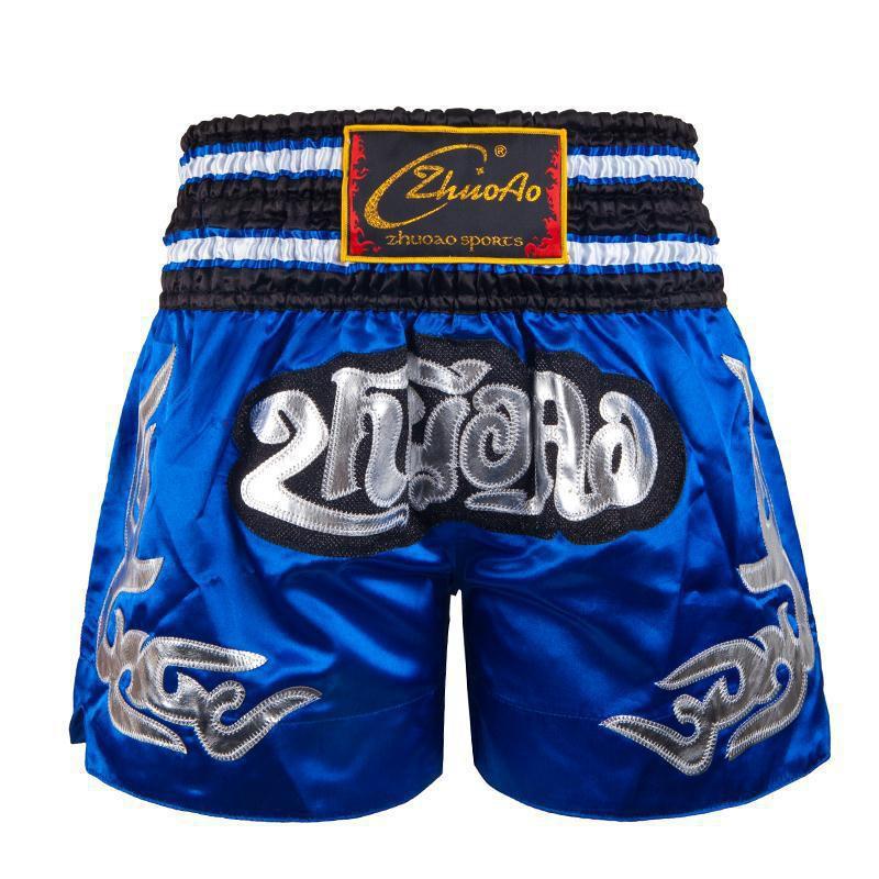 Breathable Muay Thai Shorts Cycling Jersey Training Martial Arts Combat Sports Wear Men Women