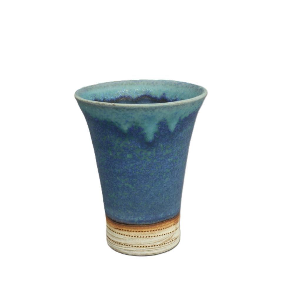 

Tokoname Ware Cup, Blue Glaze, Mi3808