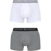 Logo Letter Print Boxer Briefs 2 Pack Men Underwear 1117694-R7201-4149