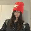 Acrylic Knit Beanies Star Print Stretchable Fit Winter Hat For Men Women Casual Cap Unisex Soft Warm Outdoor Activities