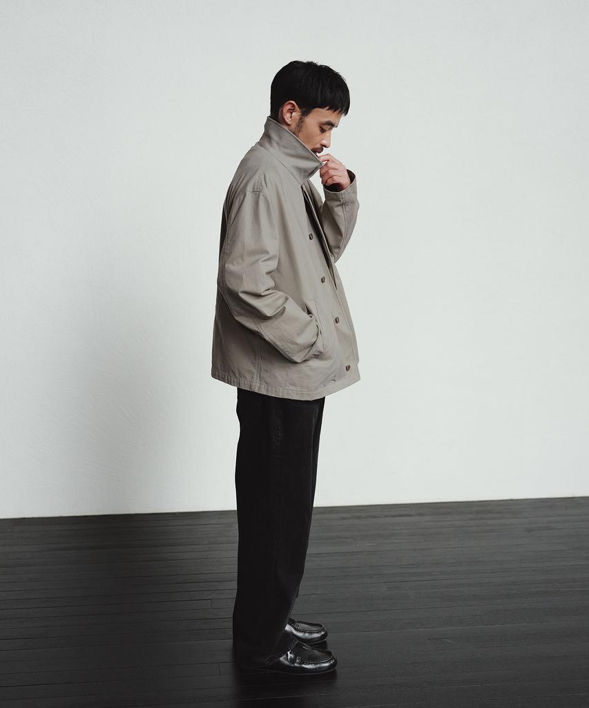 BLANKROOM Dover Fade Jacket_Oyster Beige