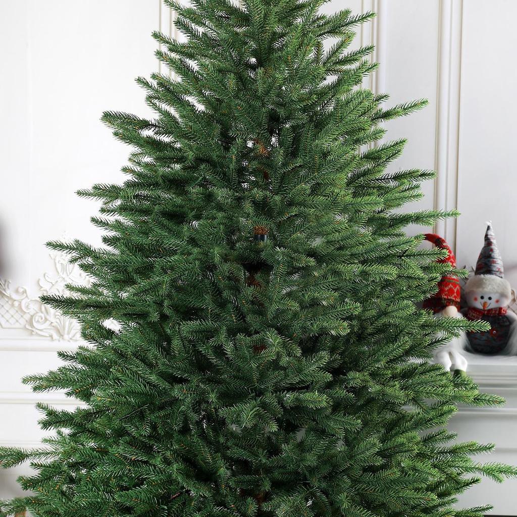 Luxurious Dense Artificial Christmas Tree with Lights - Secure, High-End Design Available Now