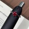 Cultivated Gem Live Adjustable Ring High Sense Fashion Simple Light Luxury Ring