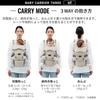 Carmate Baby Coolmax for BC111 (Ailebebe) Carrier, 3-Way, Fabric, Newborns, Front-In/Front-Out Carry,