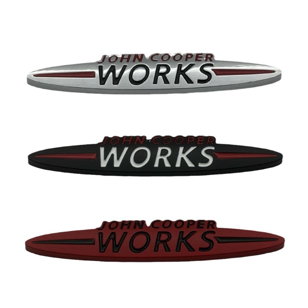 BMW MINI JCW 3D Stereo Metal Araba Amblemi Çıkartması