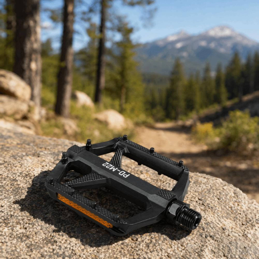 Boron Steel Spindle Bike Pedals Bike Platform Pedals  For MTB, BMX, Road Bike and Mountain Bike