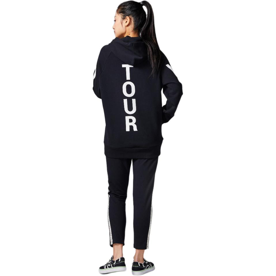 DECATHLON Soft and Comfortable Hooded Sweatshirt Unisex in Black