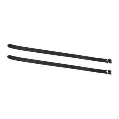 2x English Spur Straps,Training Equipment Wear Resistant Horse Riding Gear with Buckle Boots Straps