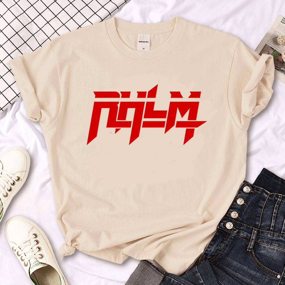 Anuel Aa tshirt Women Colorful Punk anime kawaii Trendy Y2k t shirt aesthetic kawaii graphic anime