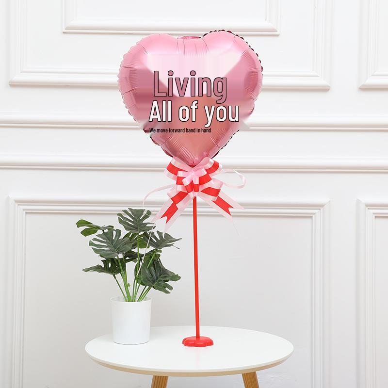 Leuchtende Ballons für Valentinstag, Heiratsantrag, Geburtstag & Liebesgeständnis Deko - Innen/Außen