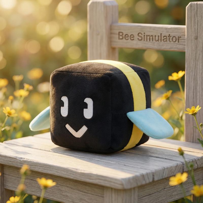 Funny Simulator Bee Plush Toys Game Character Accessories Exquisite Collection Desk Decoration Items Birthday Gifts For Friends