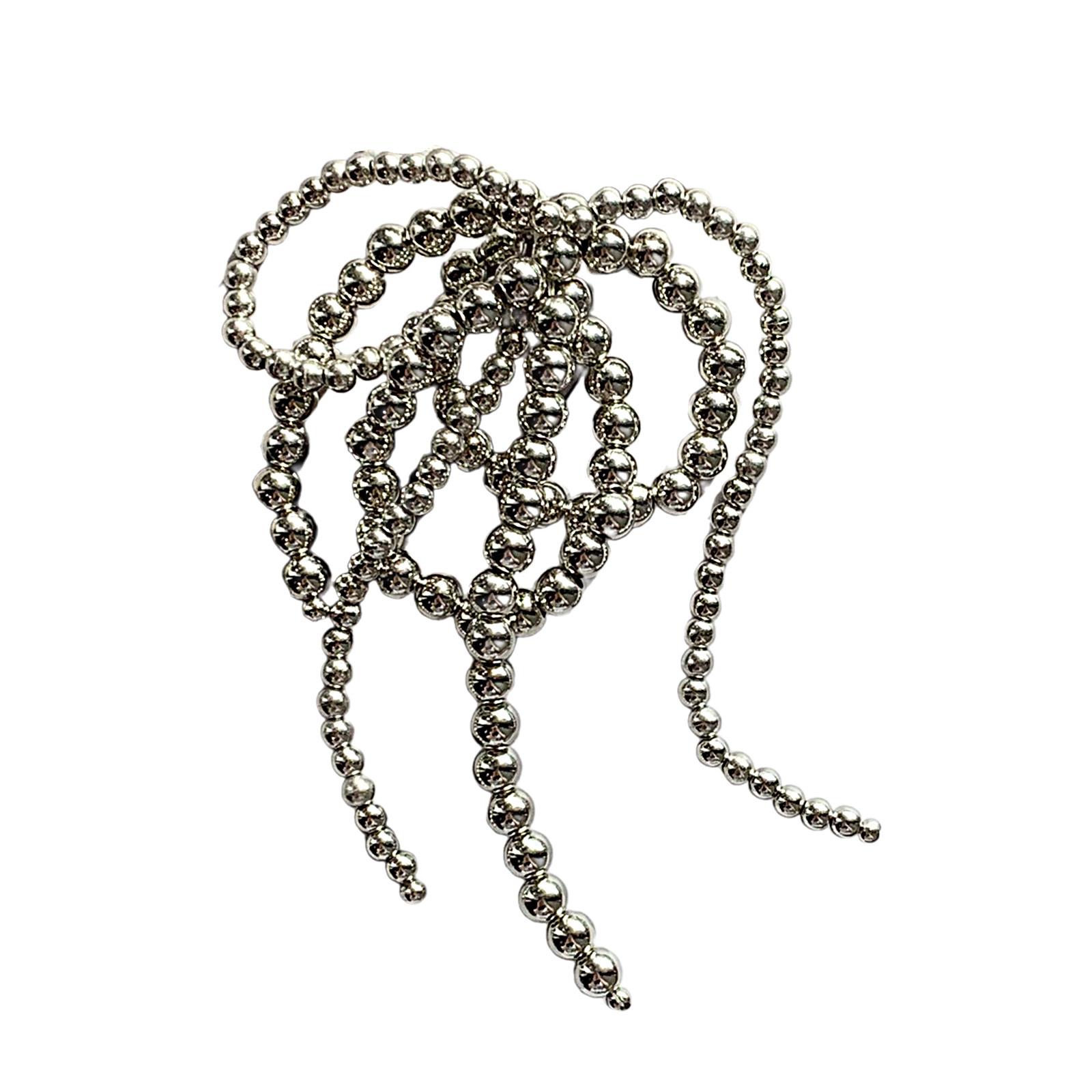 

Элегантный жемчужный бант-шарм для изготовления ювелирных изделий, ожерелья, брелока, серег, поделок, пряжки для обуви, украшения, аксессуары серебряный