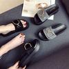 Thick-soled Cool Slippers Women's Outer Wear 2025 New Early Spring Summer Fashion Women's Muffin Beach Shoes Large Size
