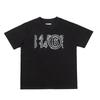 Maison Margiela Digital Print Cotton T-shirt M355 Black