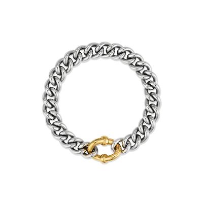 Eritre23 Silver (C) Chirurgický řetízkový náramek M Žlutý Hl5B33528Cs