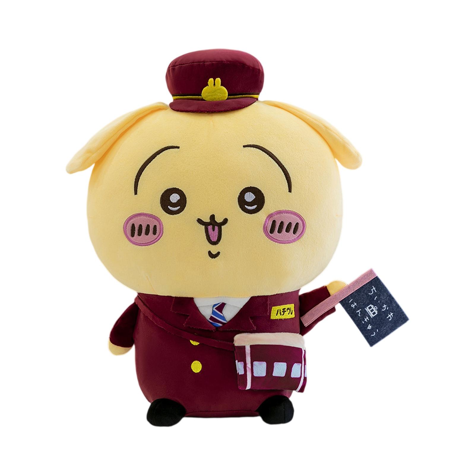 

30cm Plush Cartoon Character Doll Soft Stuffed Toy Cute Uniformed Animal Design for Kids and Collectors High Quality Materials Safe for Children One Size
