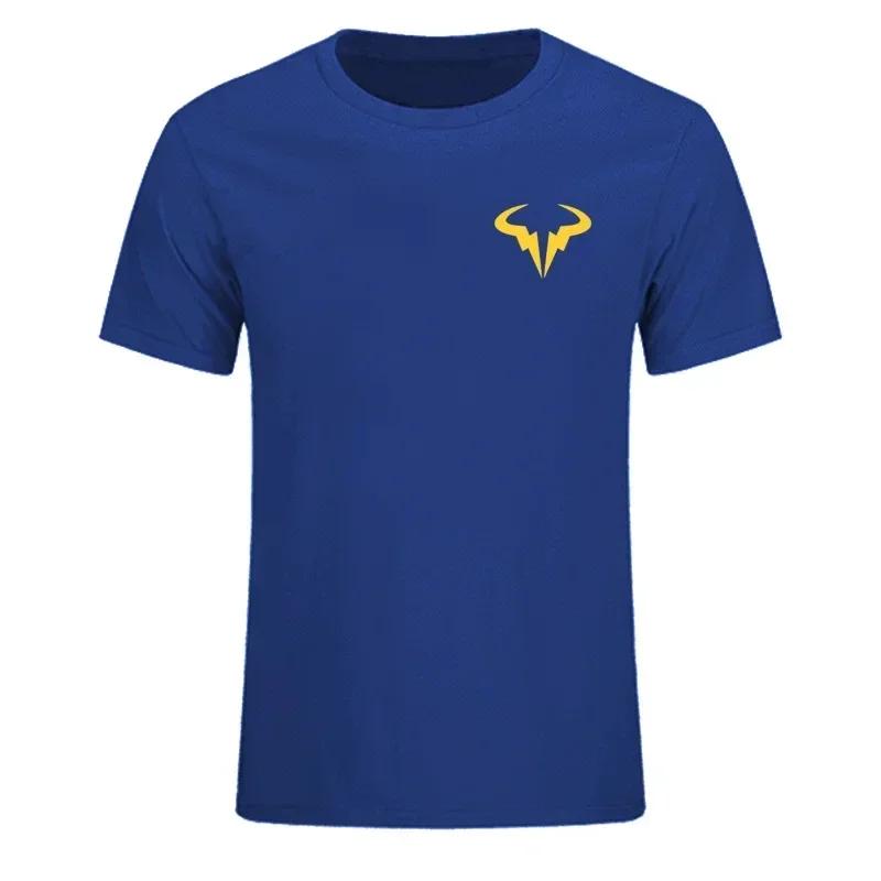 New Popular Rafael Nadal Tennis Player Tshirt Mens Black ... M