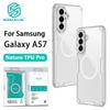 NILLKIN For Samsung Galaxy A57 Case Nature TPU Pro Magnetic Transparent Soft Silicon Cover Clear Case
