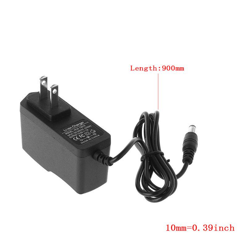 EU/US Plug Lithium Battery Charger 18650/Polymer Battery Pack Charger With Wire Lead CD