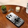 Dark Flower Phone Case For iPhone 17, 16,15,14,13,12,11 Plus,Pro Max, Others Soft Silicone Black Cover
