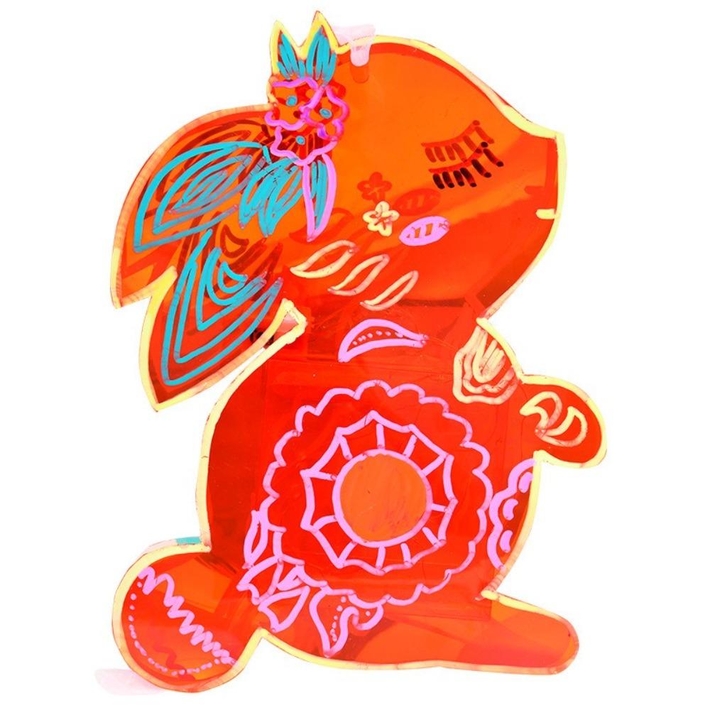 PVC Mid-Autumn Glowing Lanterns Simulation Handheld Lanterns Lanterns Cartoon Lantern  Festival