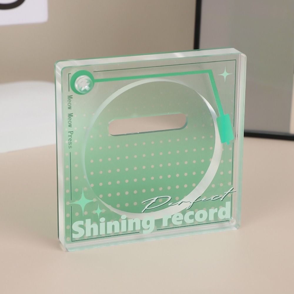 

Акриловый кирпичик для демонстрации значков, цветные держатели для хранения значков, подставка для демонстрации значков, украшение для рюкзака зелёный