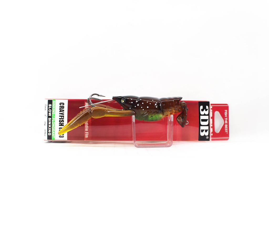 Yo Zuri Señuelo Hundido Duel 3DB Crayfish SS 75 R1109-PBR (5014)