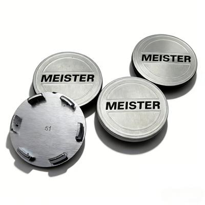4 szt. JDM W Work MEISTER Logo Wyścigowe Emblemat Nakładki na Środki Kół Samochodowych 51MM 46MM Koła Nakładka Piasty Pokrywa Piasty Akcesoria Samochodowe