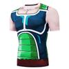 2026 Summer Dragon Ball Retro Fitness T-shirt Men's Oversized 3D Printed Short-sleeved Family Unisex Children's Sports Shirt