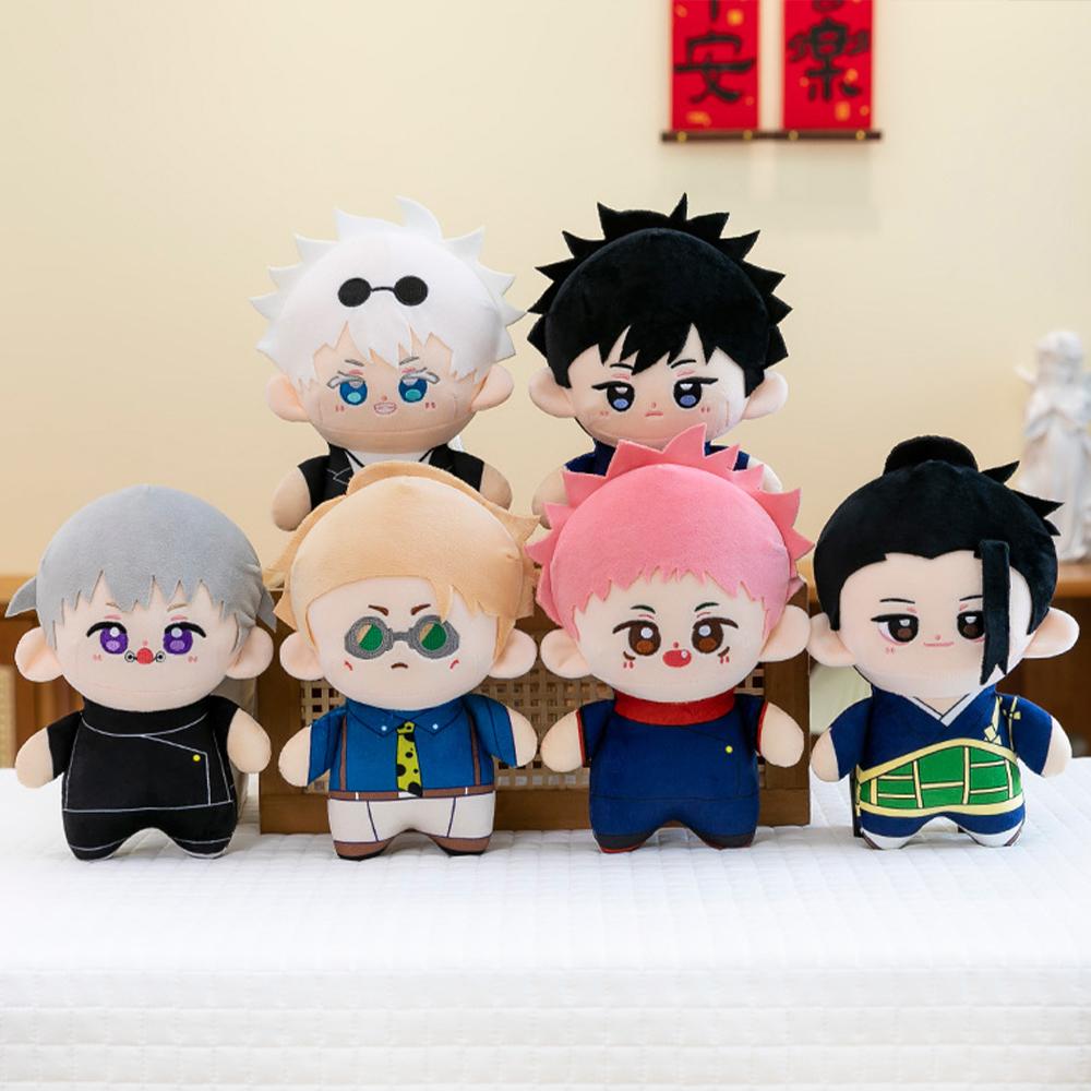 JJK Anime Plush Toy Geto Suguru plushie Gojo Satoru Figure Nanami Kento cotton Doll Itadori Yuuji plush pillow stuffed doll Gift