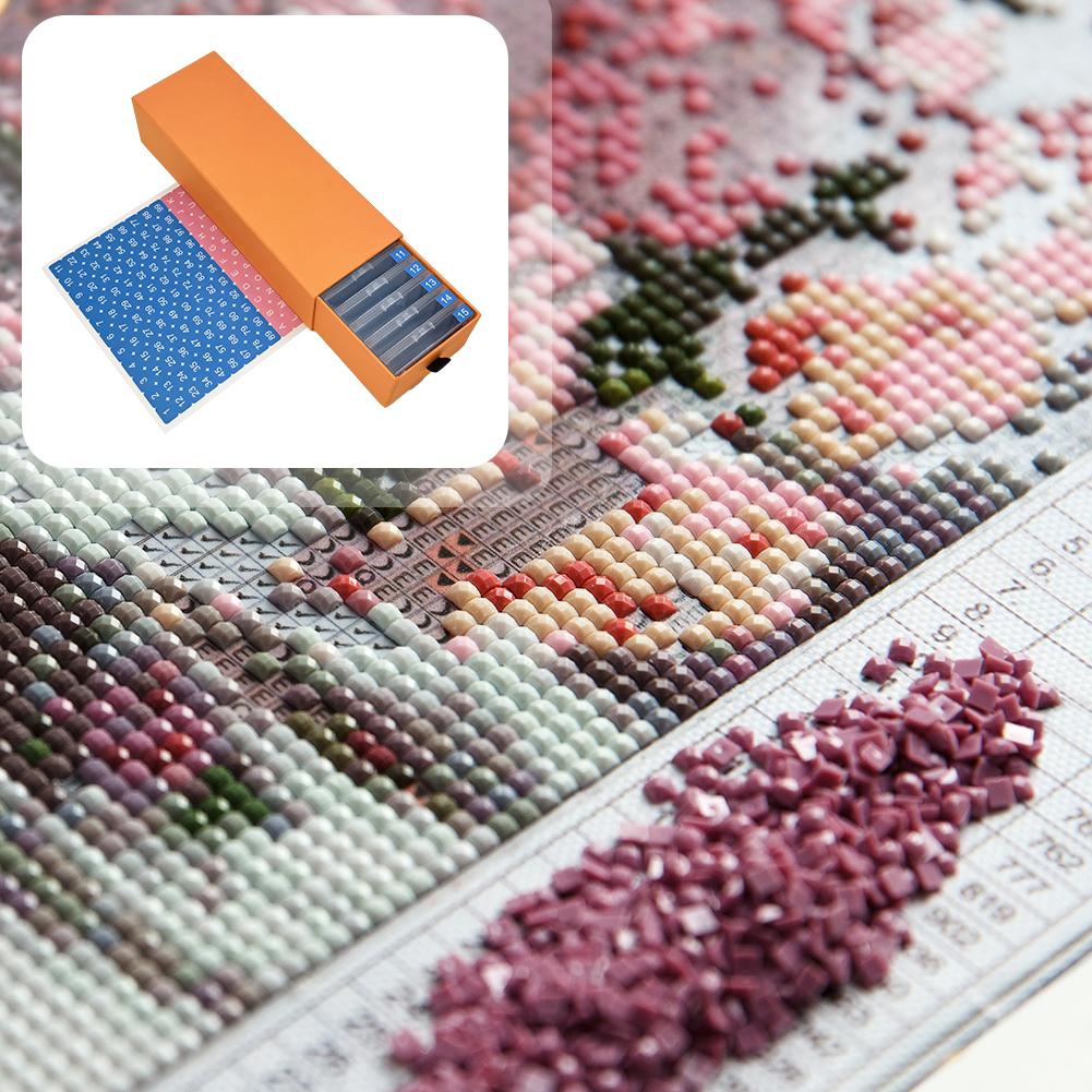 15/30/45Pcs/Set Diamond Painting Trays with Lids Storage and Diamond Art Trays Diamond Art Storage Containers for Diamond Art