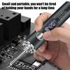 Soldering Kit 5 Temperature Settings Adjustment Solder Iron Kit Digital Display Welding Tools With Light For Circuit Board