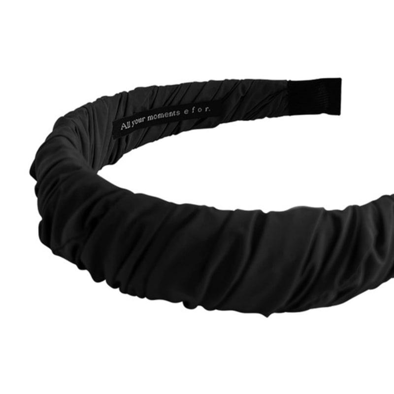 efor. Tie Woven Headband BK