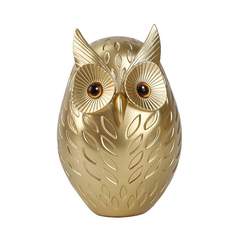 

Сова из смолы, украшение для семьи животных, домашний декор, книжная полка, винный холодильник, подставка под телевизор, украшение