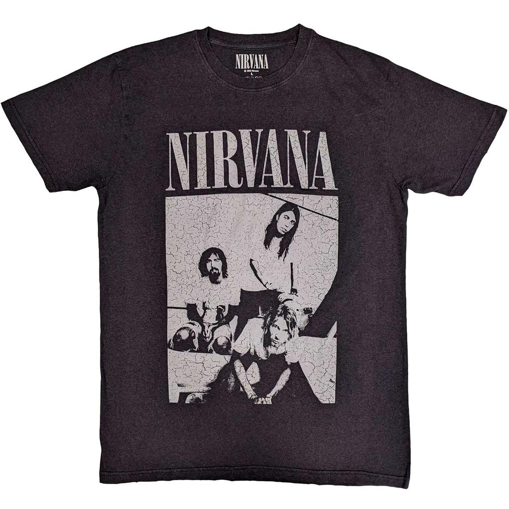 PÁNSKÉ DÁMSKÉ Nirvana Sezení Oficiální Pánské Tričko