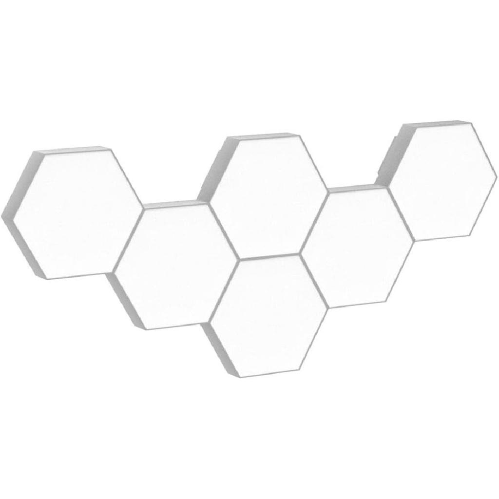 Hexagon Led Lights, Smart DIY Hexagon Wall Lights with Remote, Dual Control Hexagonal LED Light Wall Panels with USB-Power, Geometry Hex Lights Touch