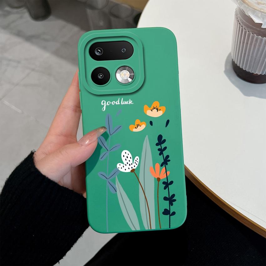 For Realme 16 15 14 Pro Plus C85 Pro P3 Lite Oppo Reno15 Pro A95 A94 A93 A92 A91 A78 A96 A83 Phone Covers Pretty Flowers Shockproof High Quality Cases