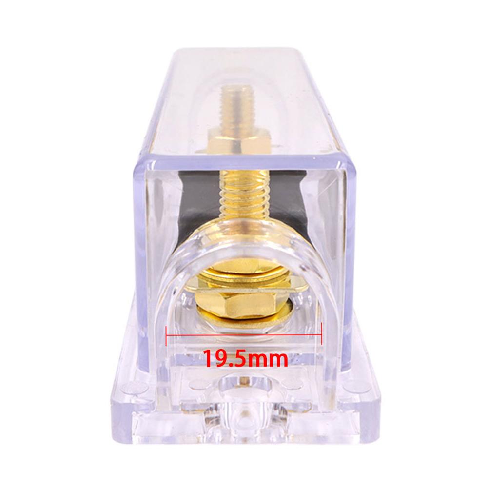 1Set ANL-01 Car Auto Fuse Holder Bolt-On Fuse Zinc Alloy Automotive Audio Fuse Holders Fusible Link Home Improvement