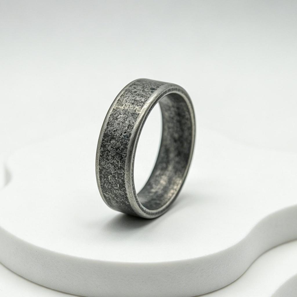 Anello Moda Trendy Acciaio Inossidabile Invecchiato Stile Retro da Uomo